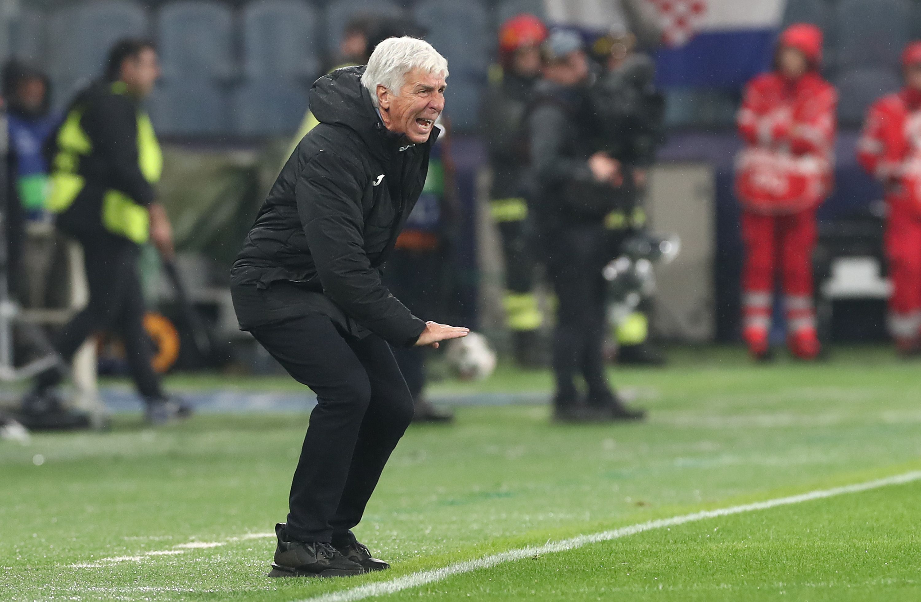 Atalanta BC coach Gian Piero Gasperini