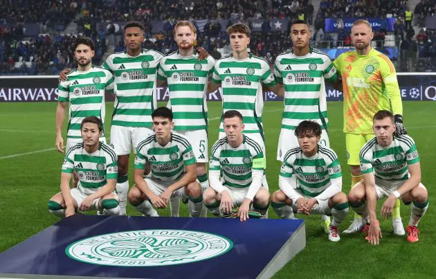 Celtic team v Atalanta