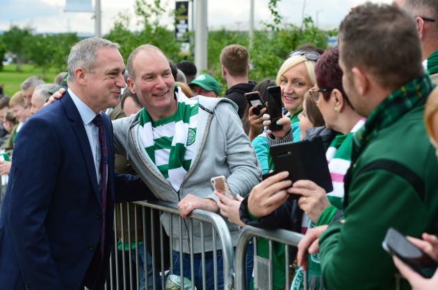 Paul McStay at Celtic Park