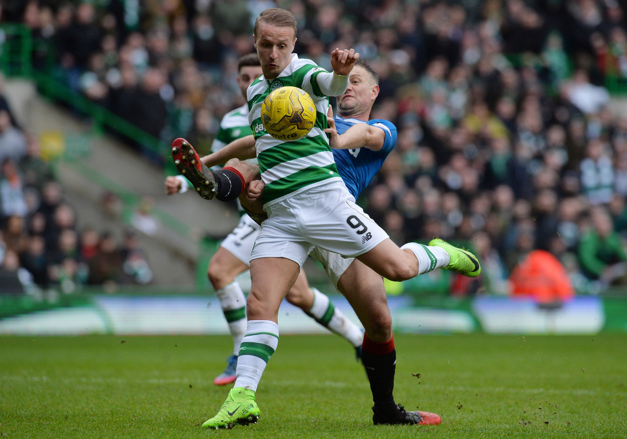 Griffiths pulled down as he prepares to shoot