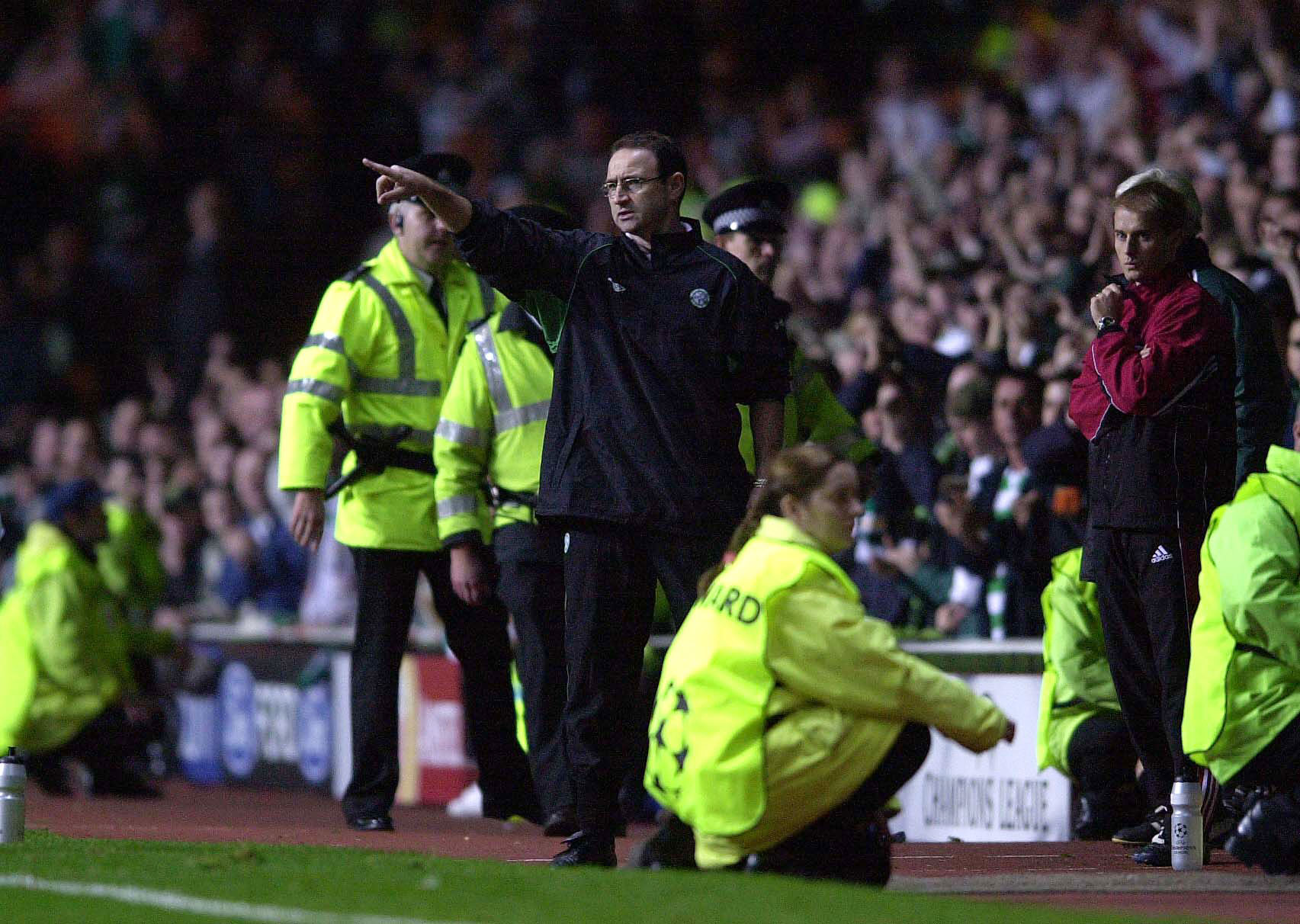 Martin O'Neill giving out instructions