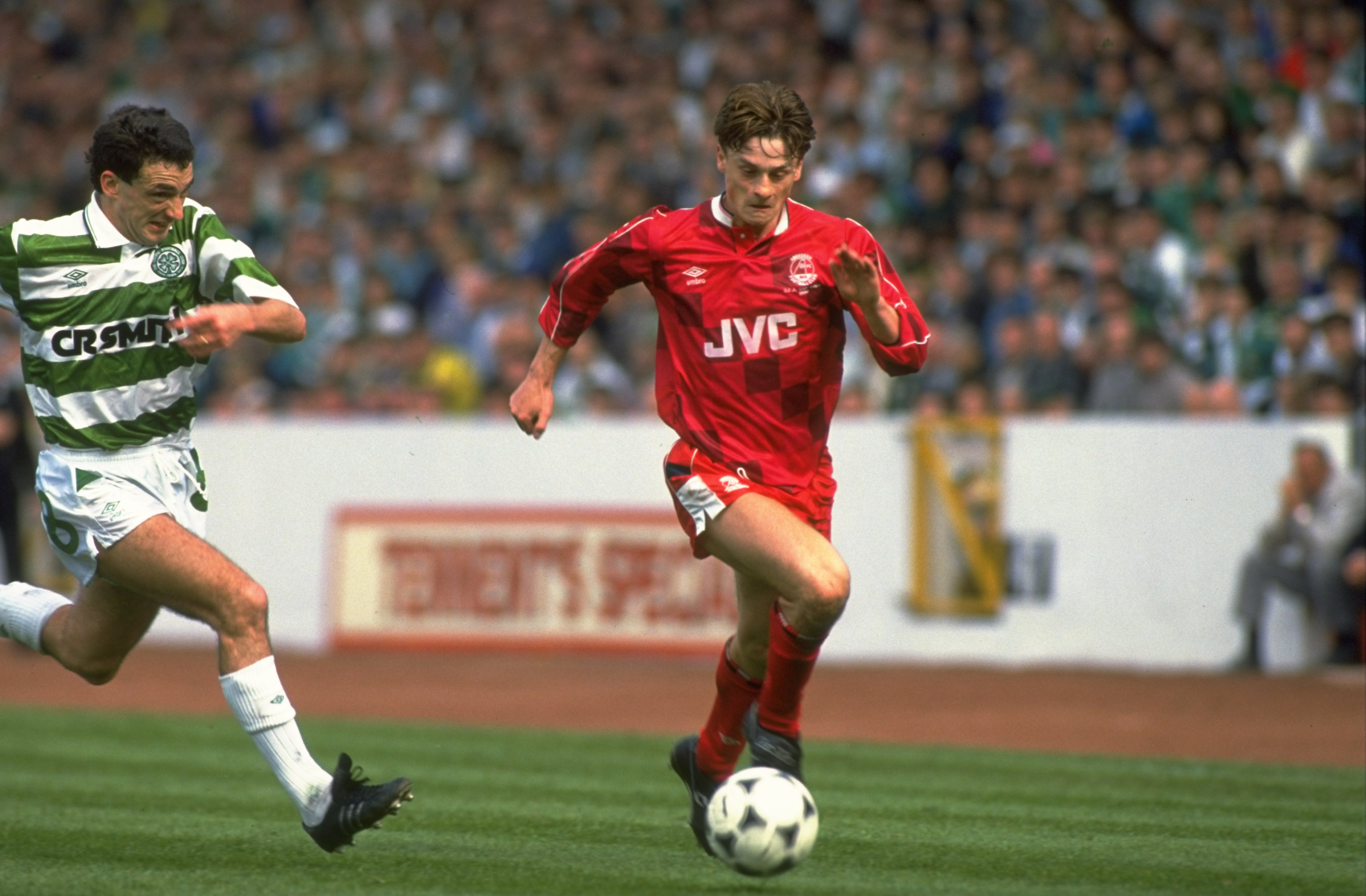 Paul McStay in action