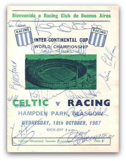 Celtic v Racing Club Argentina