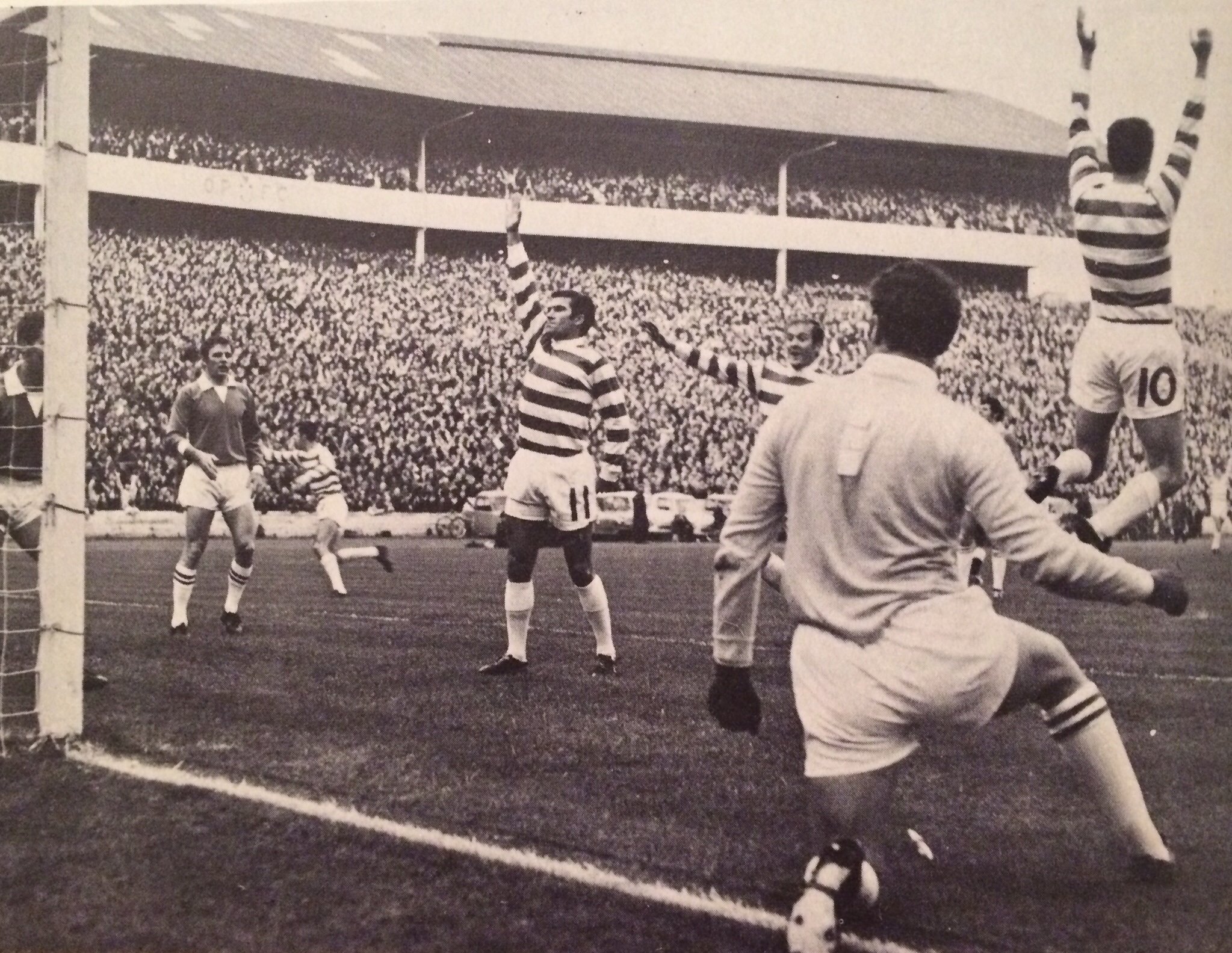 Bertie Auld celebrates 