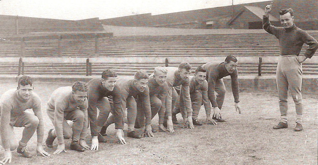  Malky MacDonald takes training