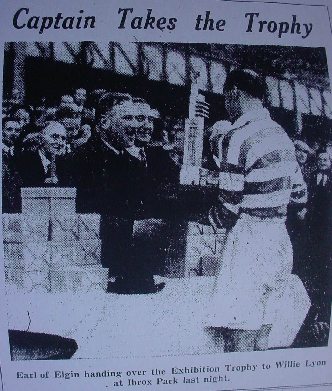 Celtic in the Thirties - Willie Lyon