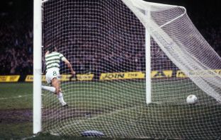 Paul McStay celebrates