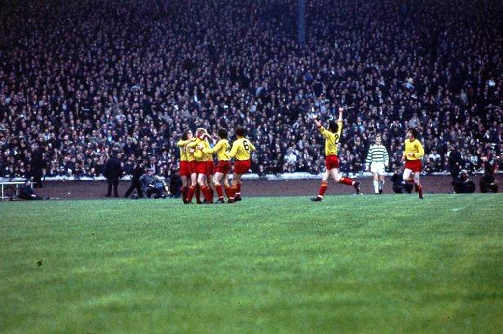 Partick Thistle shock Celtic in the 1971 League Cup Final 