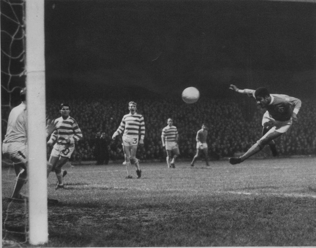 John Fallon saves from Benfica star Eusebio