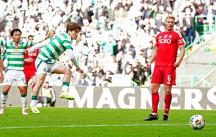 Kyogo Furuhashi scores