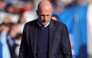 Philippe Clement at Rugby Park