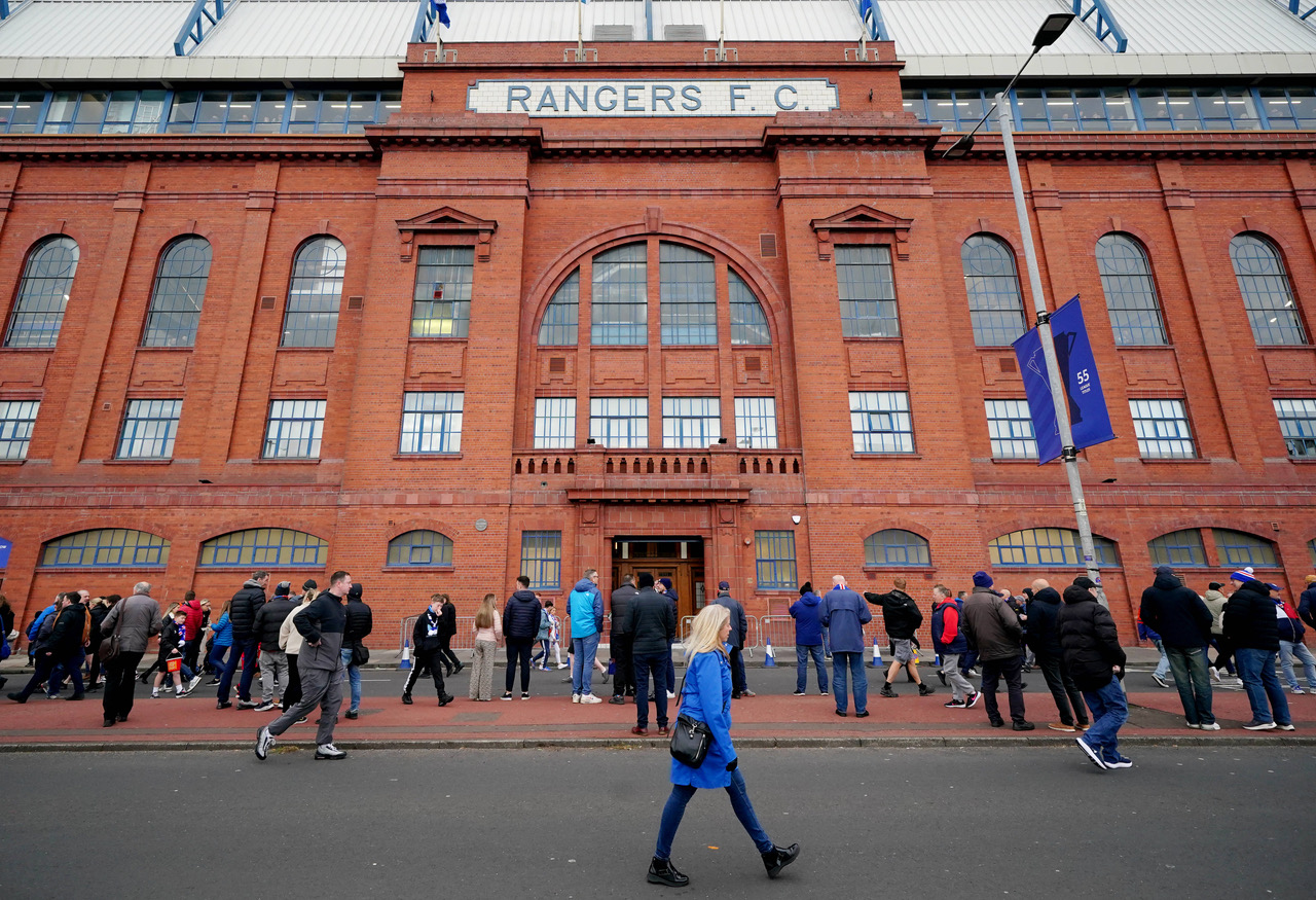 Ibrox last weekend