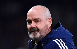 Steve Clarke at Hampden