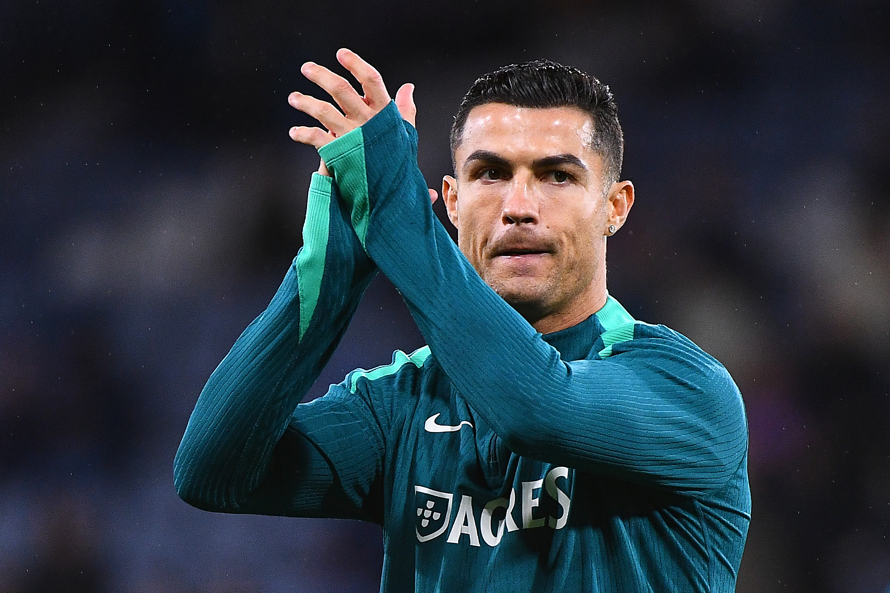 Cristiano Ronaldo at Hampden