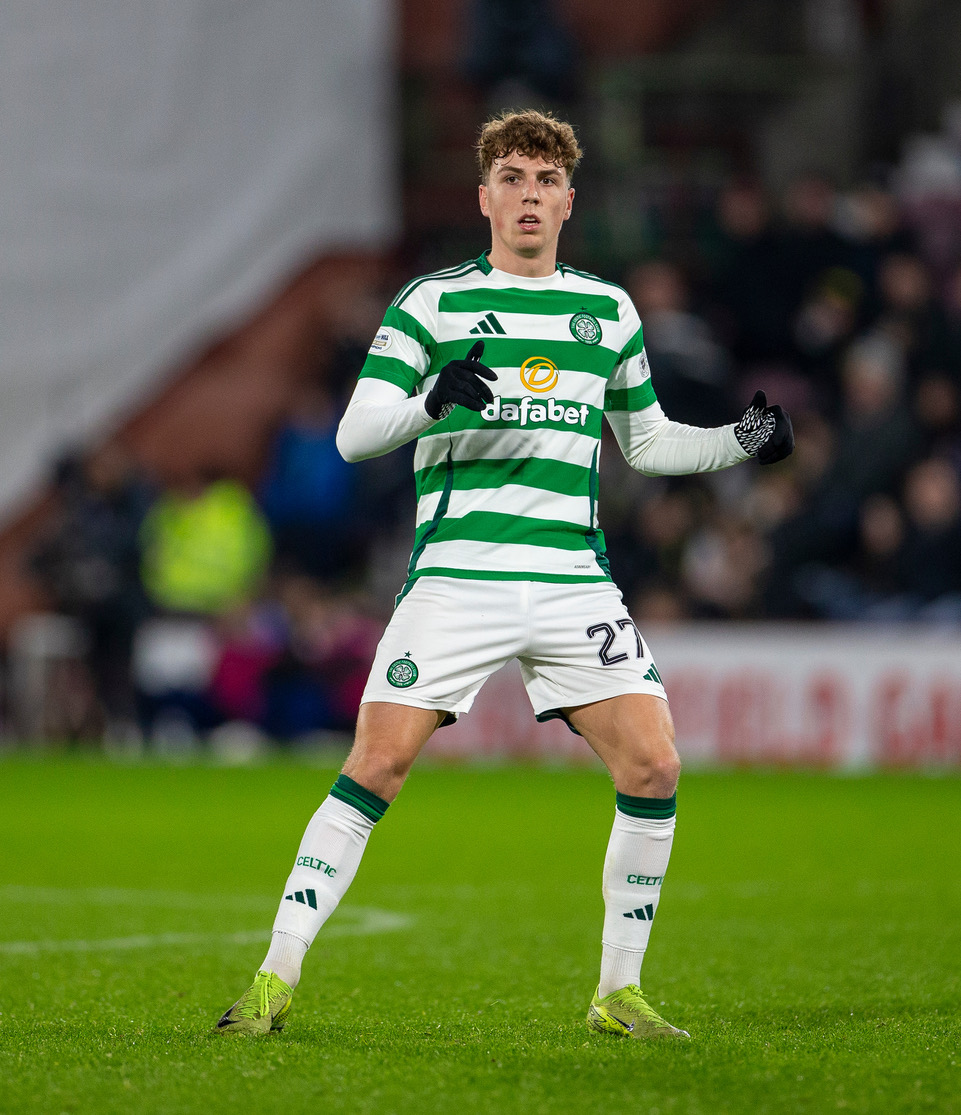 Arne Engels at Tynecastle