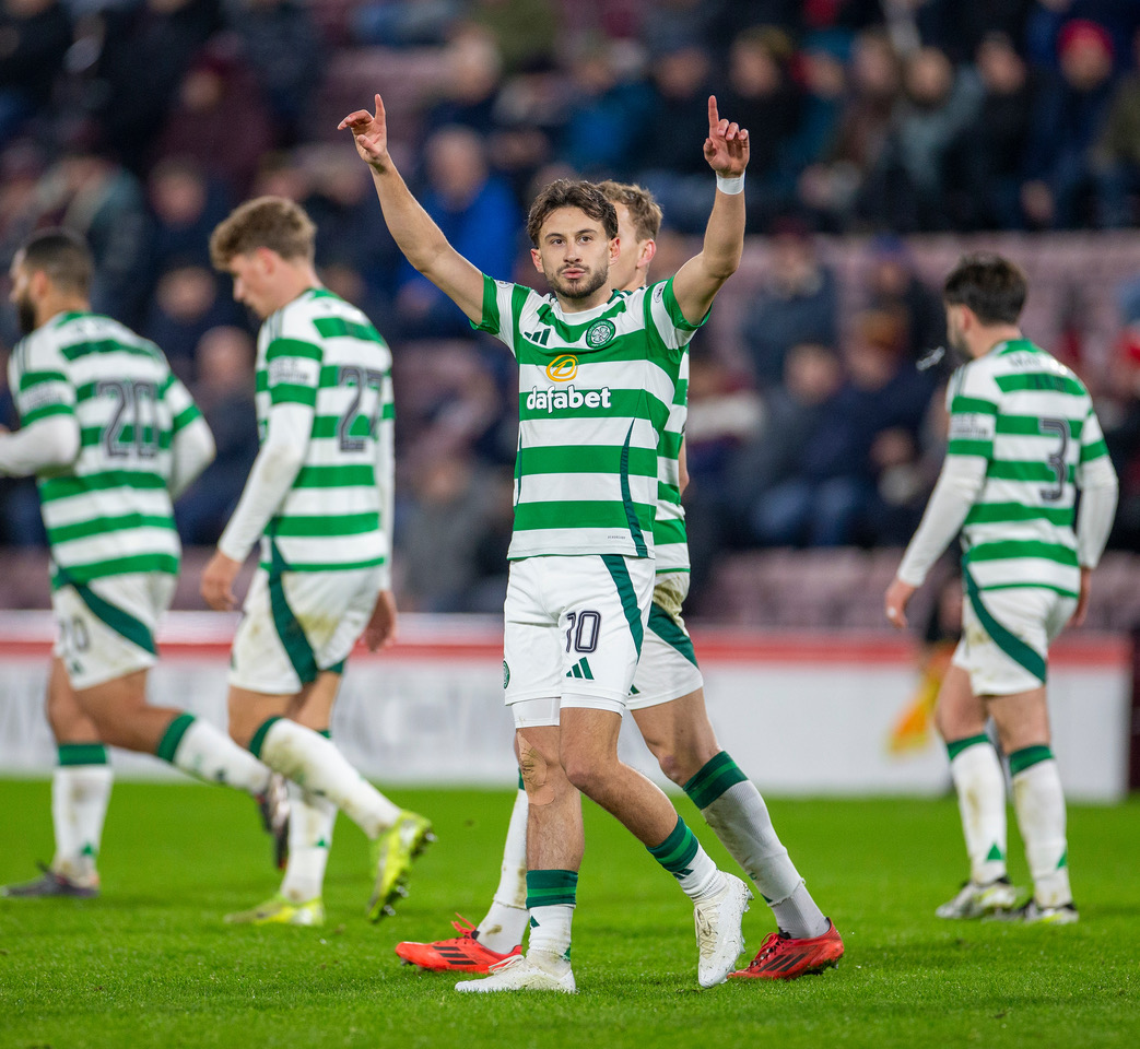 Nicolas Kuhn celebrates