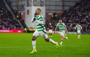 Adam Idah shuts up the Hearts support