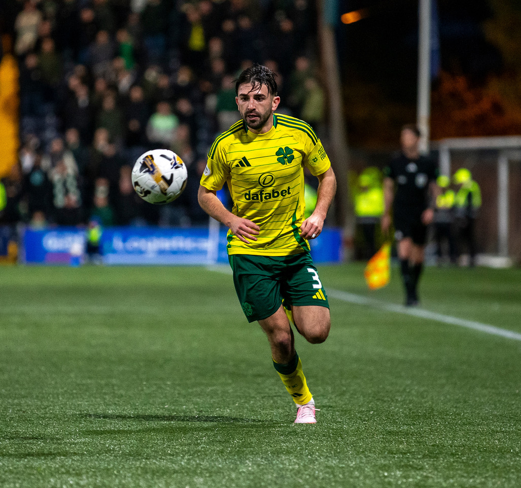 Greg Taylor in action at Rugby Park