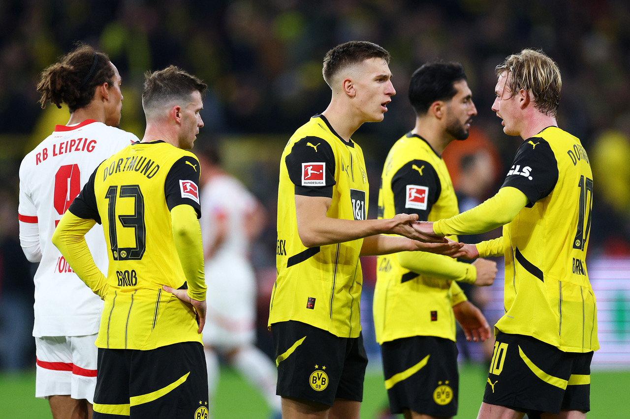 Dortmund defeated RB Leipzig at the weekend