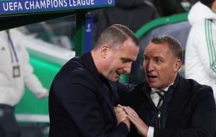 Nicky Hayen and Brendan Rodgers
