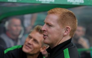 Johan Mjallby and Neil Lennon