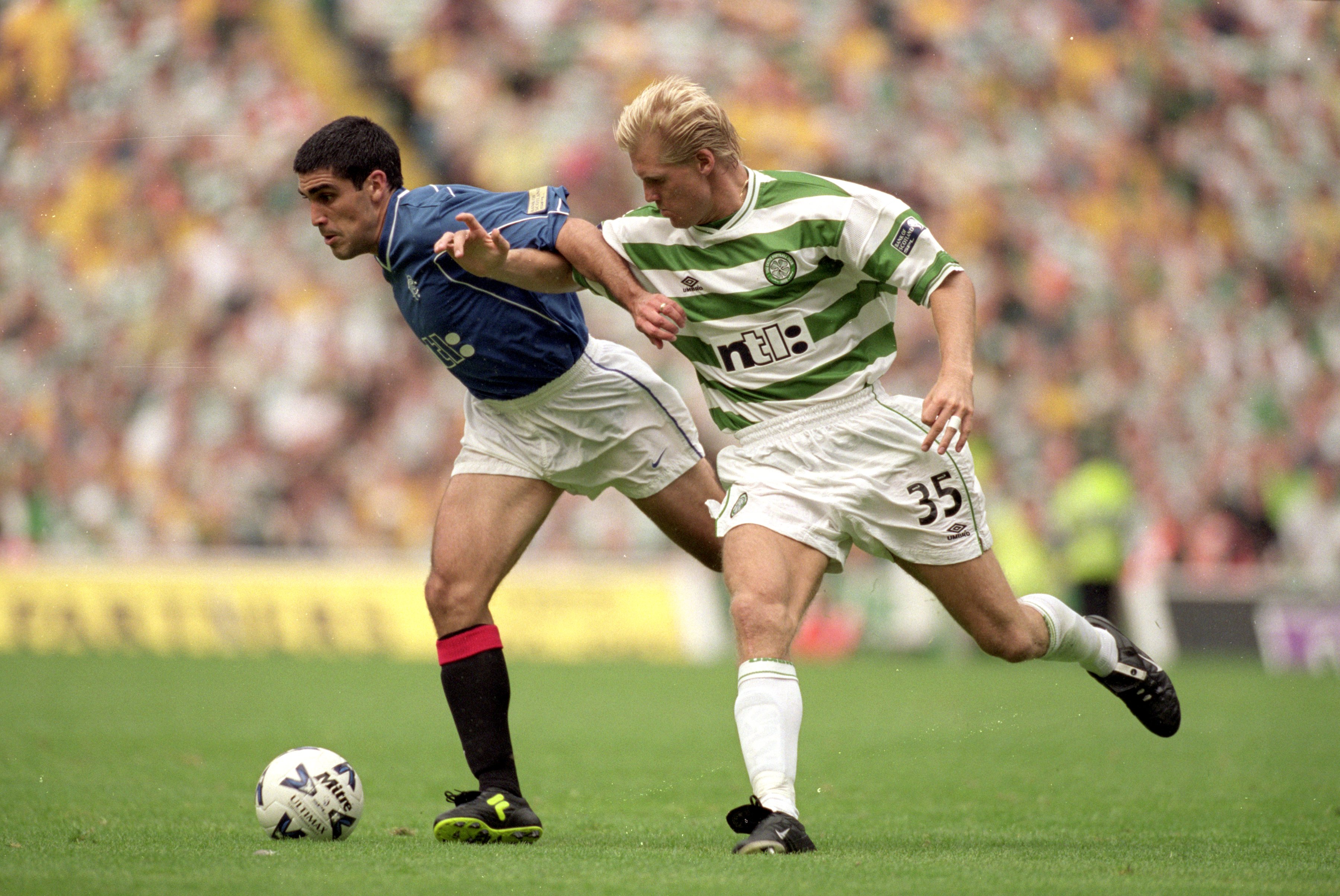 Johan Mjallby of Celtic d