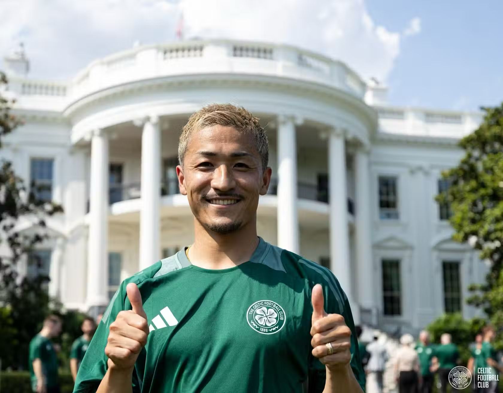 Daizen Maeda at The White House