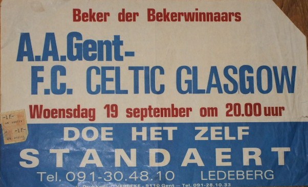 Gent v Celtic, 1984
