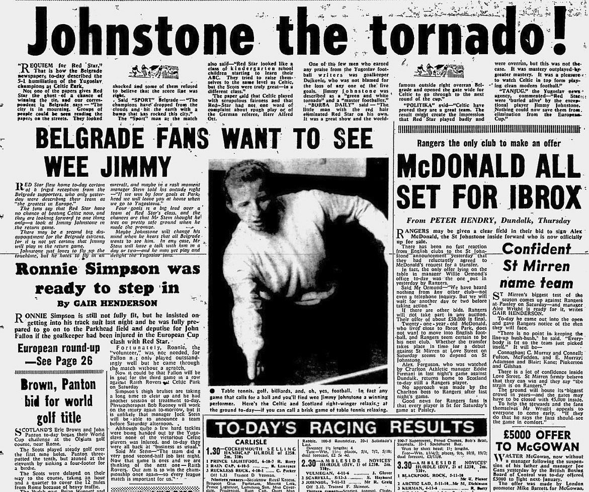 Celtic 5 Red Star Belgrade 1 