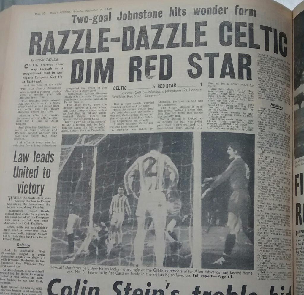 Celtic 5 Red Star Belgrade 1