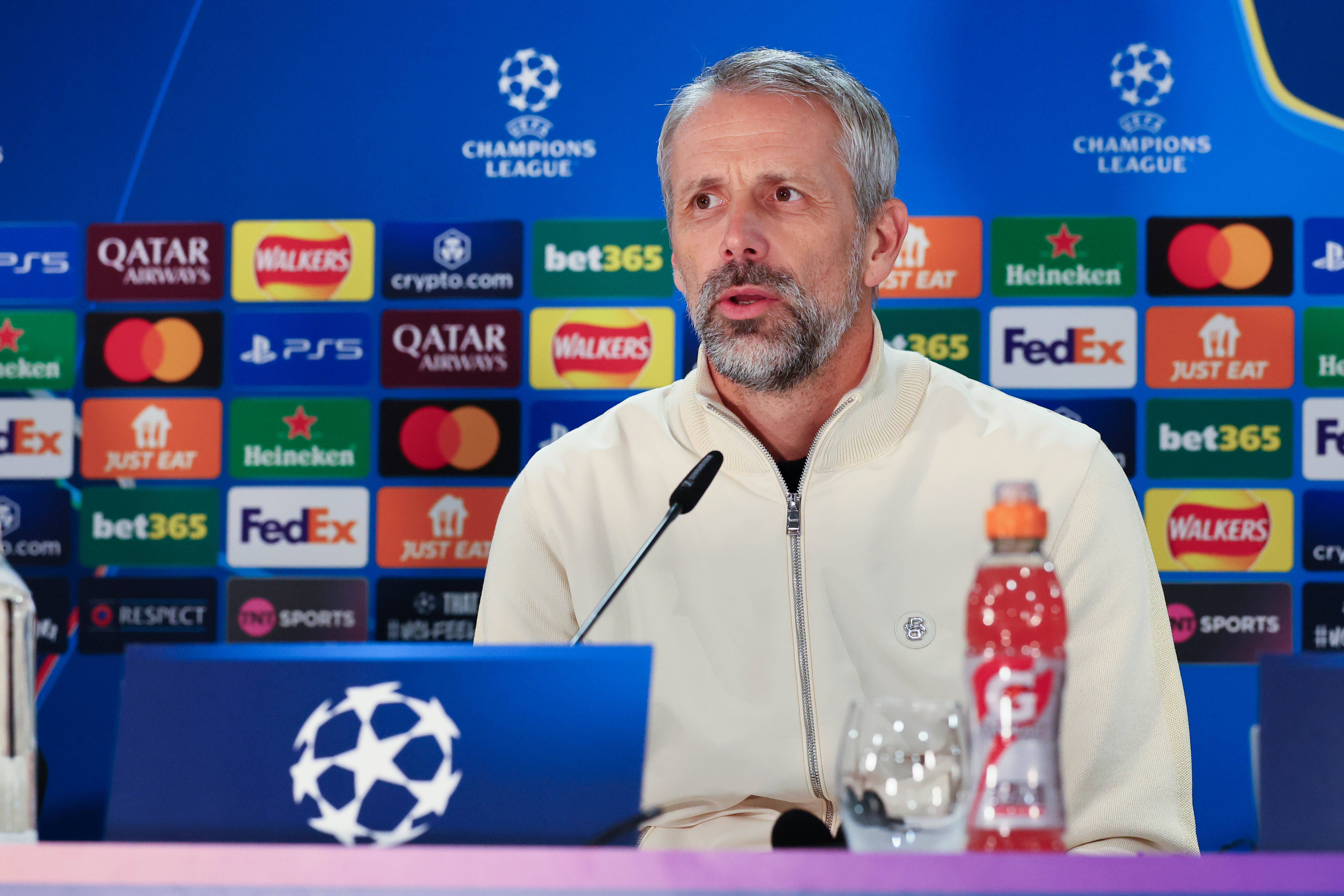 Marco Rose, Media Conference at Celtic Park