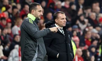 John Kennedy’s Celtic story – From career-ending injury to coaching glory John Kennedy and Brendan Rodgers