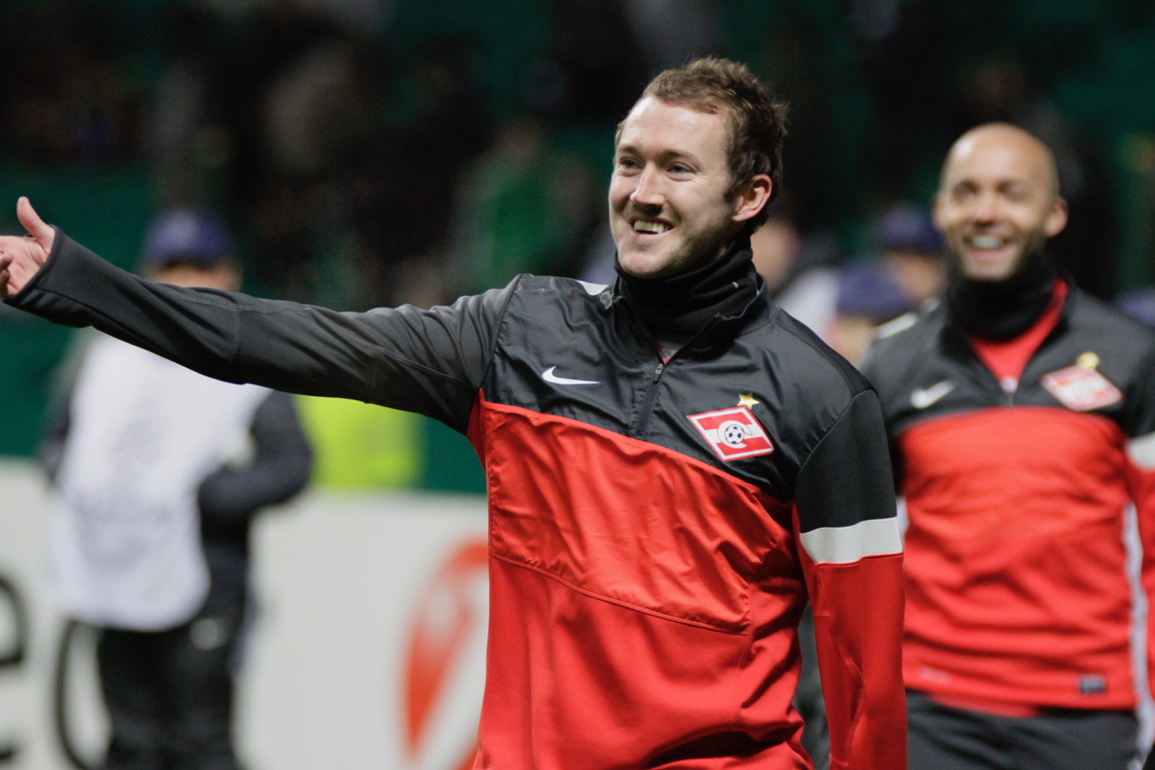 Aiden McGeady back at Paradise