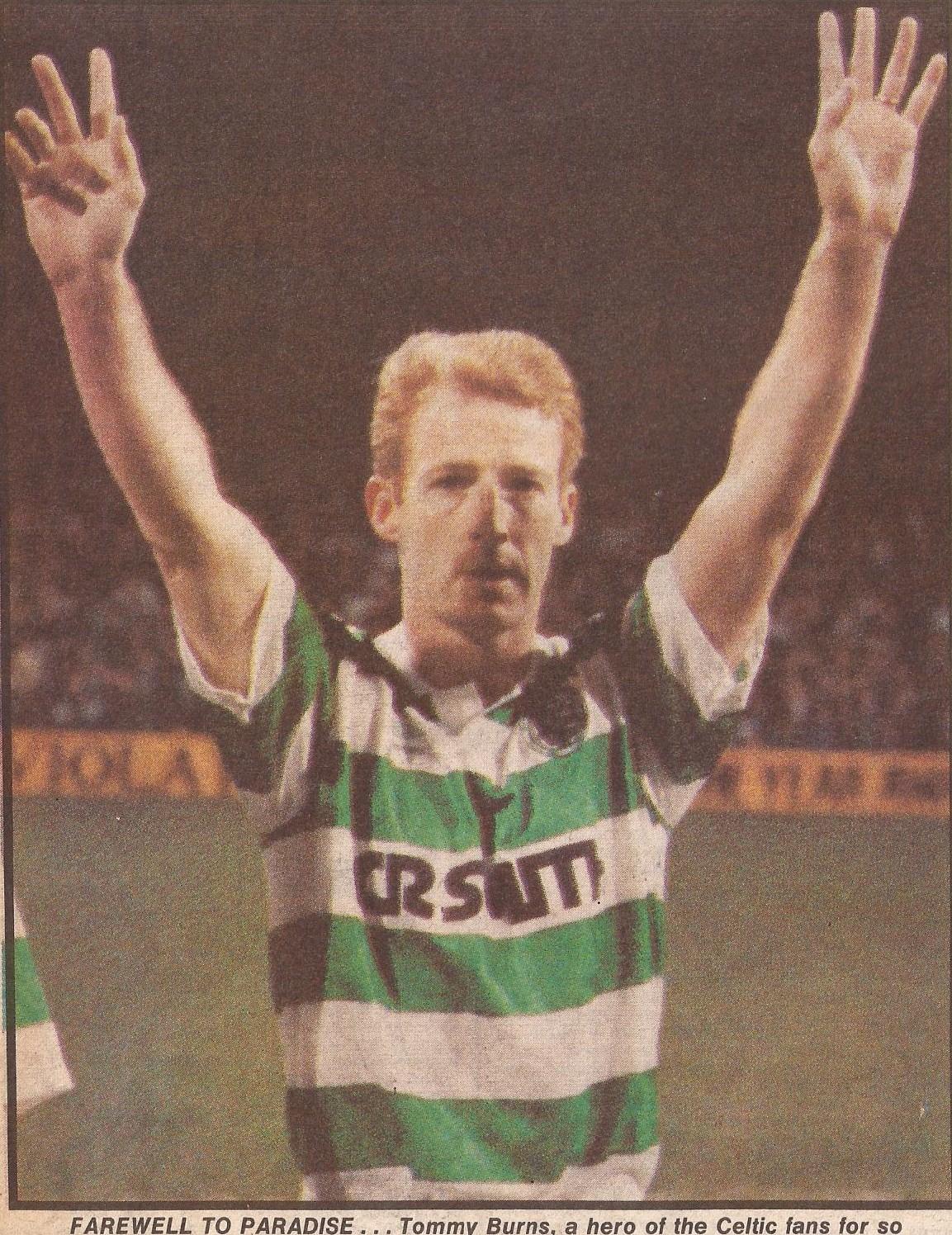 An emotional night for Tommy Burns