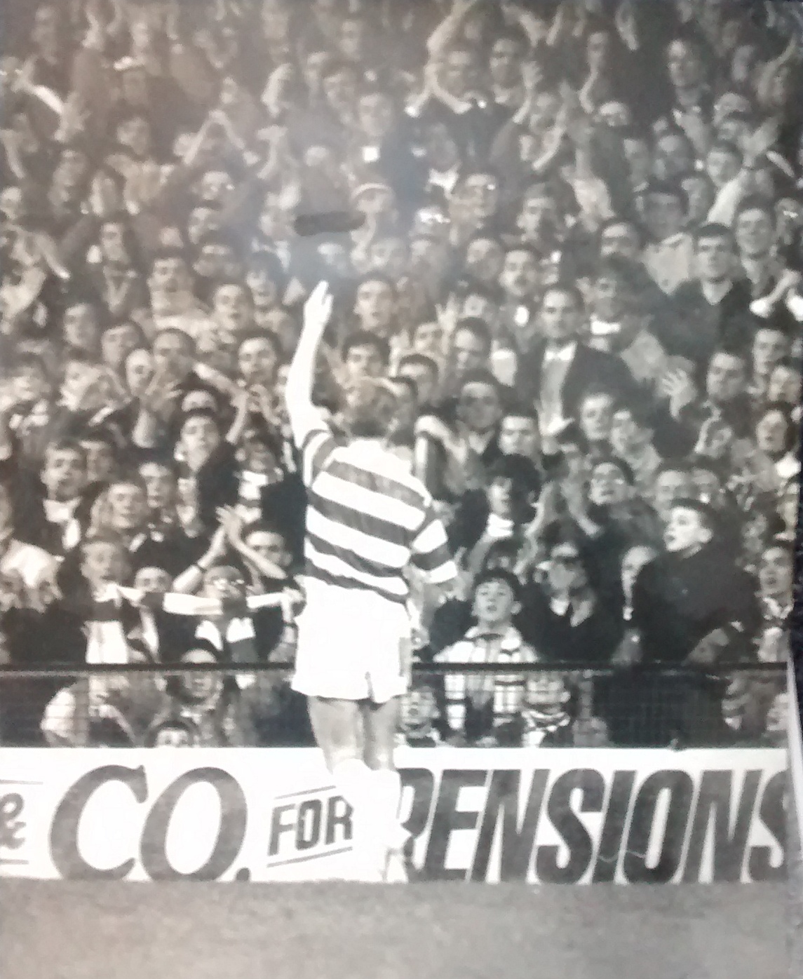 Tommy Burns waves goodbye to the Jungle