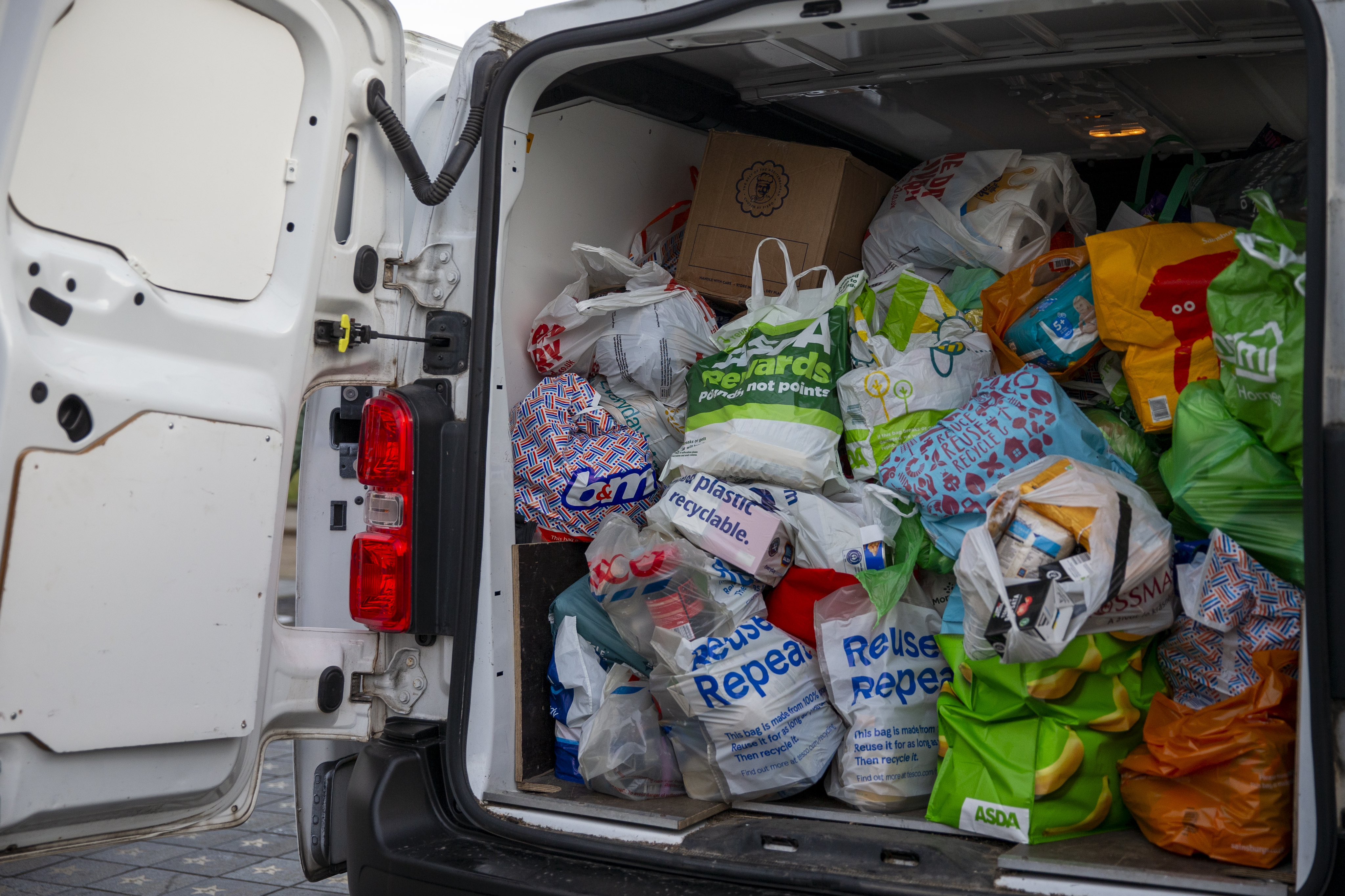 Green Brigade Annual Foodbank Collection, 2024.