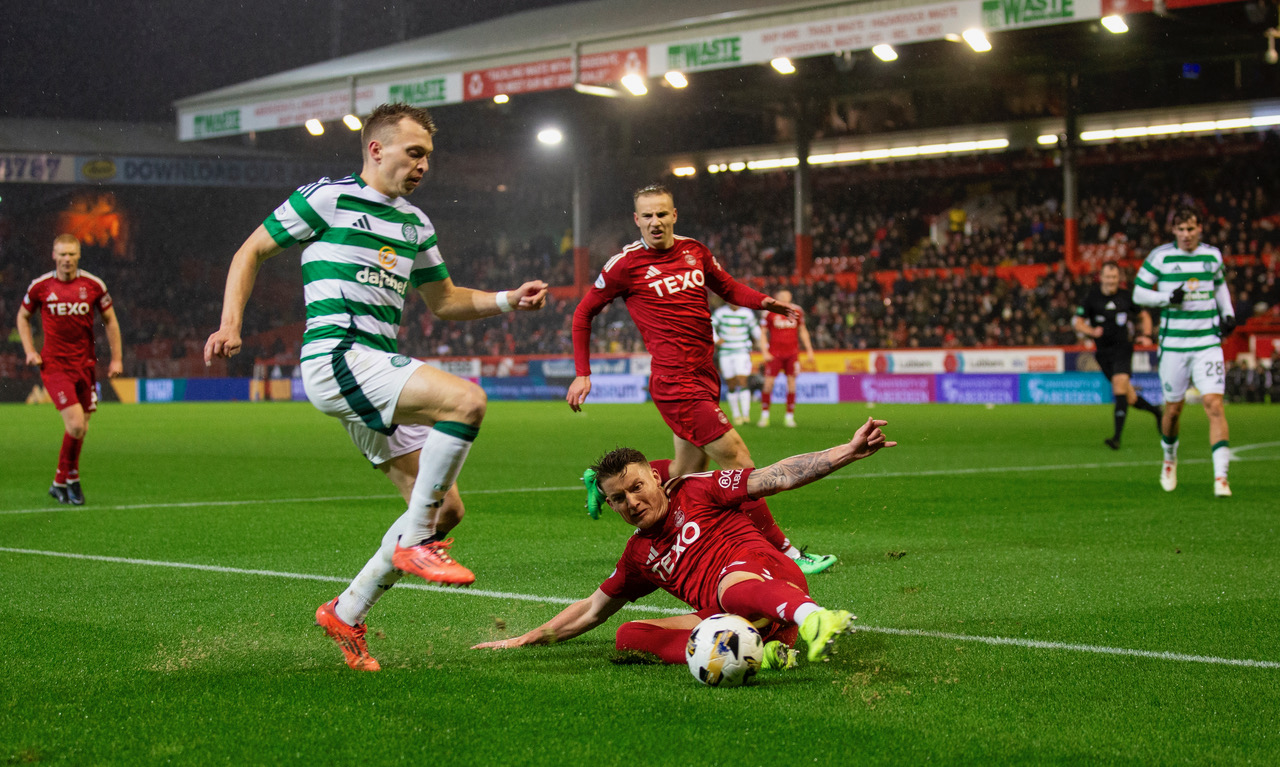 Alistair Johnston in action