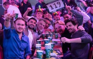 Celtic players celebrating