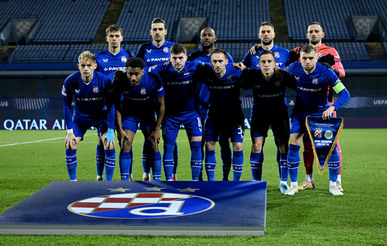 Dinamo Zagreb ahead of match against Celtic