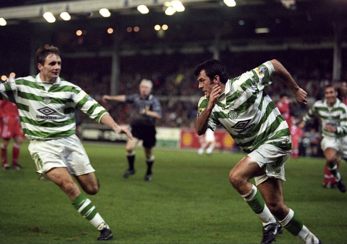 Darren Jackson celebrates