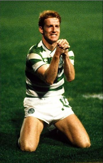 Tommy Burns celebrates 