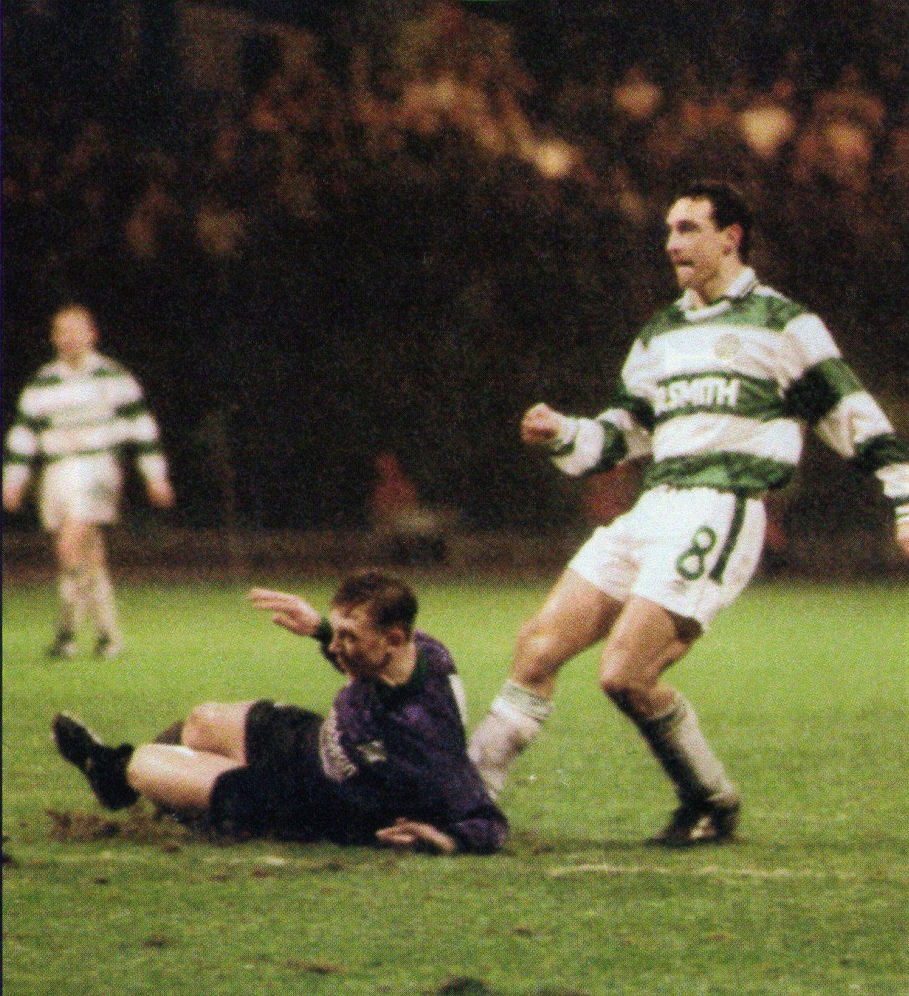 Paul McStay scores