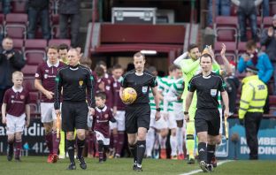 Willie Collum with Frank Connor