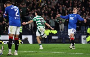 Nicolas Kuhn celebrates