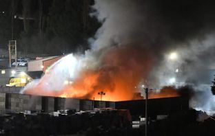 Traffic chaos on M90