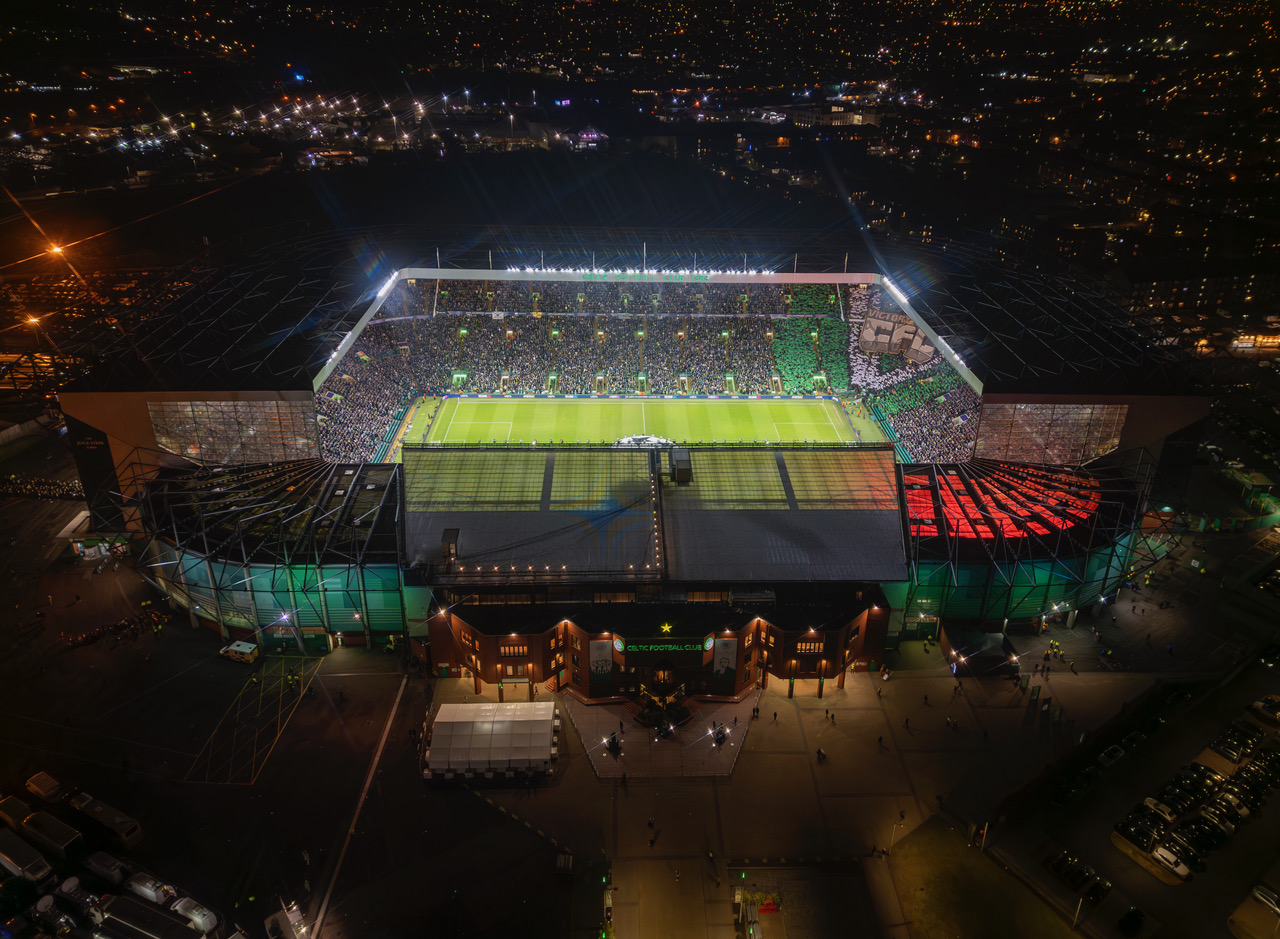 Celtic Park on Champions League night