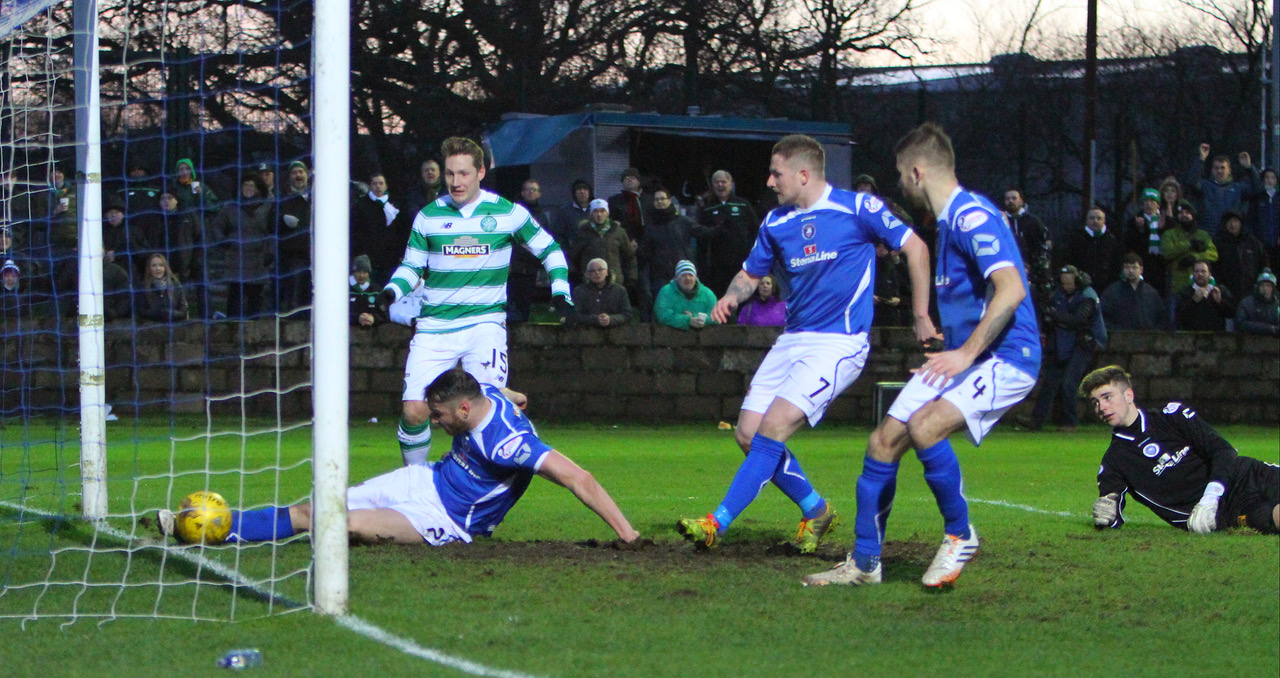 Stranraer 0-3 Celtic, 10th January 2016