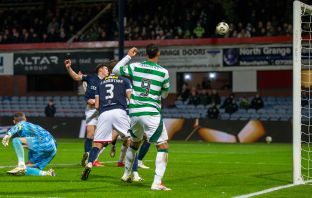 Adam Idah at Dens Park