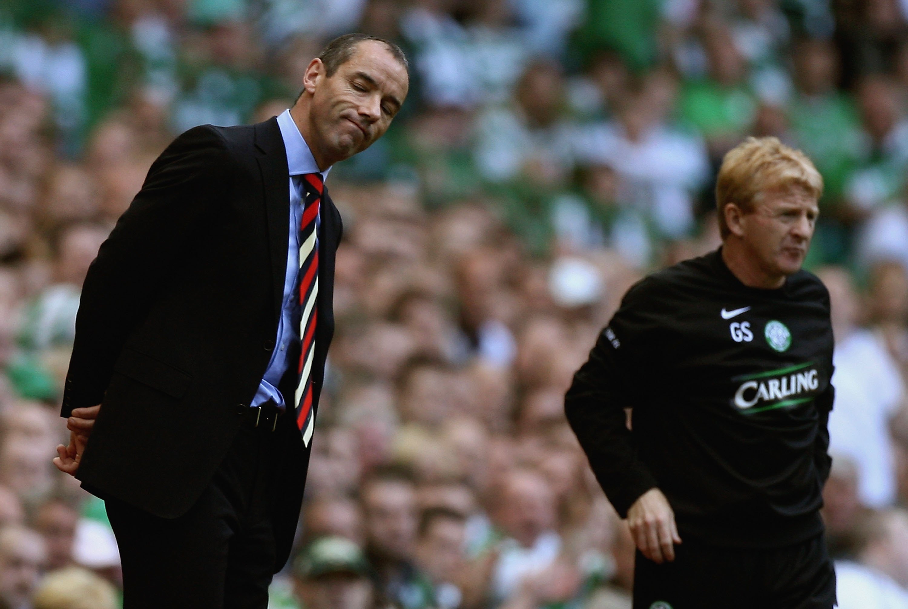 Paul le Guen and Gordon Strachan