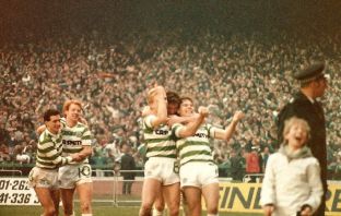 Celtic 2 Rangers 0, 1 January 1986